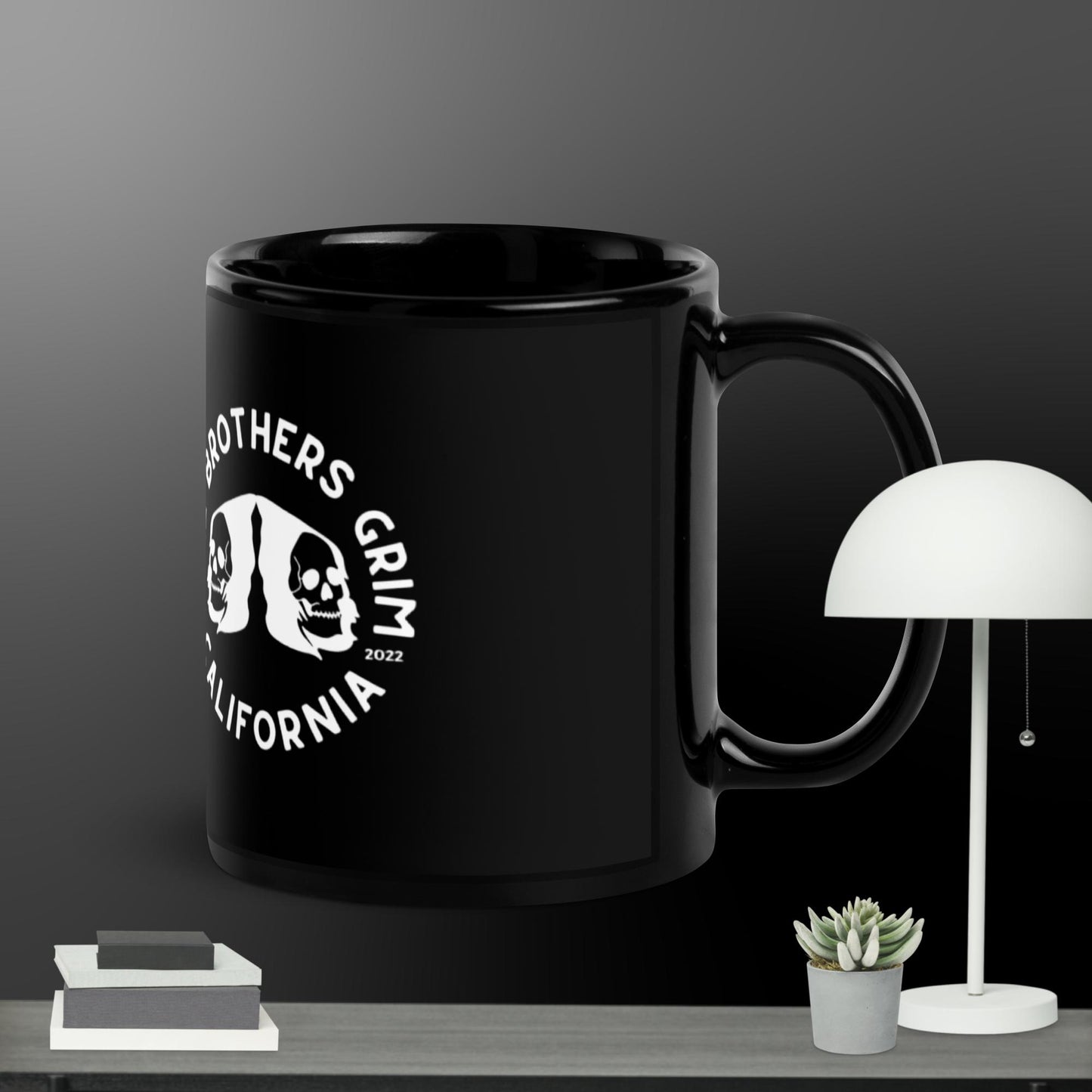 Black Glossy Mug